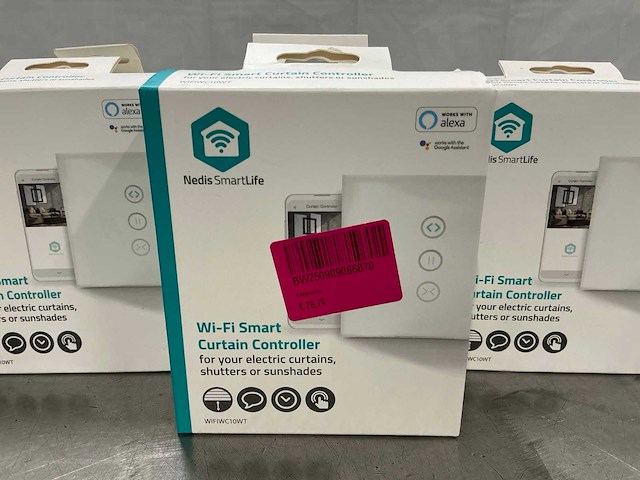 Nedis smartlife wandschakelaar voor gordijn / sluiter / zonnescherm (7x) - afbeelding 2 van  4