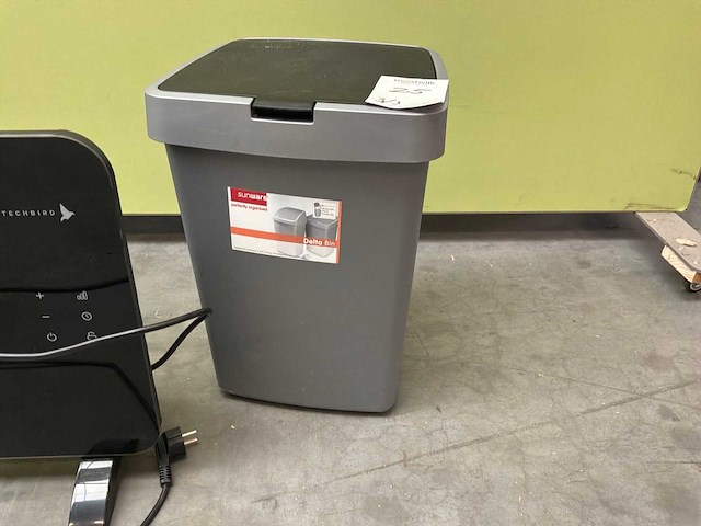 Nedis / techbird luchtfilter elektrische verwarming en prullenbak (3x) - afbeelding 8 van  9