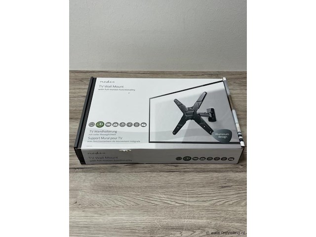Nedis tv-muurbeugel voor tv's van 26-42" - afbeelding 1 van  3