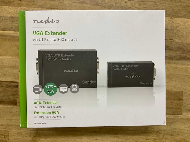 Nedis vga extender - afbeelding 1 van  3
