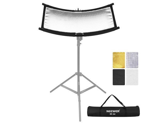 Neewer rf-04 75 x 40 cm clamshell-lichtreflector-diffusor - afbeelding 1 van  4