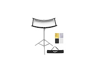 Neewer rf-04 75 x 40 cm clamshell-lichtreflector-diffusor - afbeelding 2 van  4