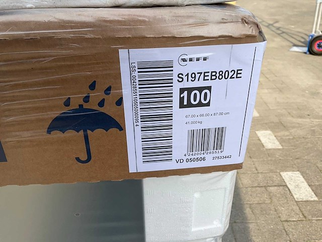 Neff s197eb802e vaatwasser - afbeelding 1 van  1
