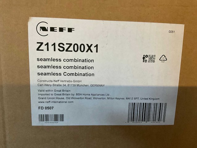 Neff z11sz00x1 tussenbodem - afbeelding 3 van  3