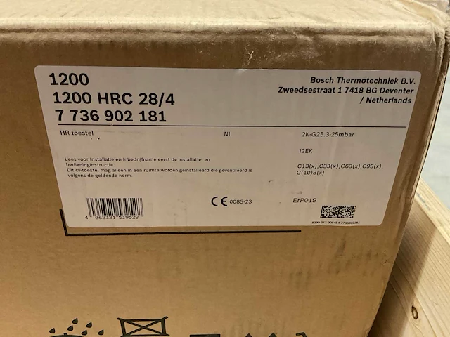 Nefit 1200 hrc 28/4 hr combi cv-ketel - afbeelding 3 van  3