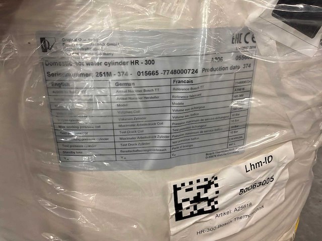 Nefit hr-300 warmtepompboiler - afbeelding 9 van  13
