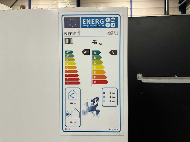 Nefit va/w 1.4c ventilatie warmtepomp - afbeelding 9 van  9
