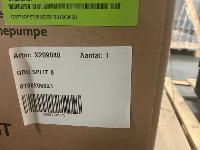 Nefit warmtepomp buitendeel odus split8 - afbeelding 4 van  5