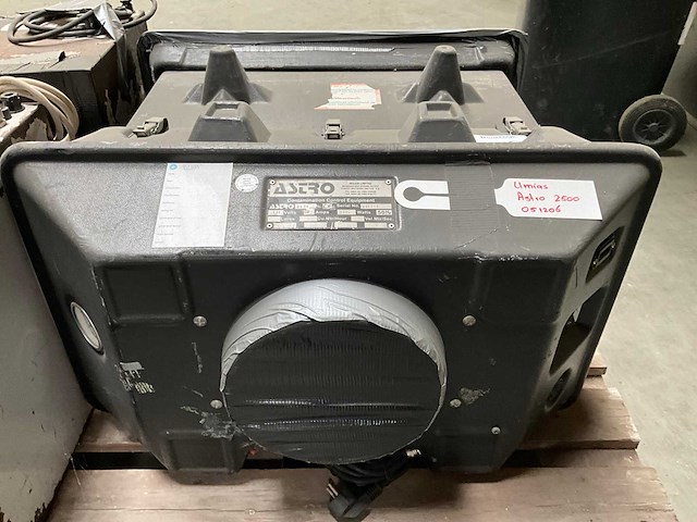 Negair astro 2500 decontaminatie-unit - afbeelding 2 van  5