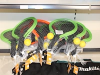 Negen beachtennis sets