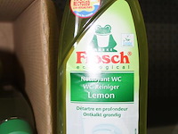 Negen flacons wc reiniger frosch lemon - afbeelding 2 van  2