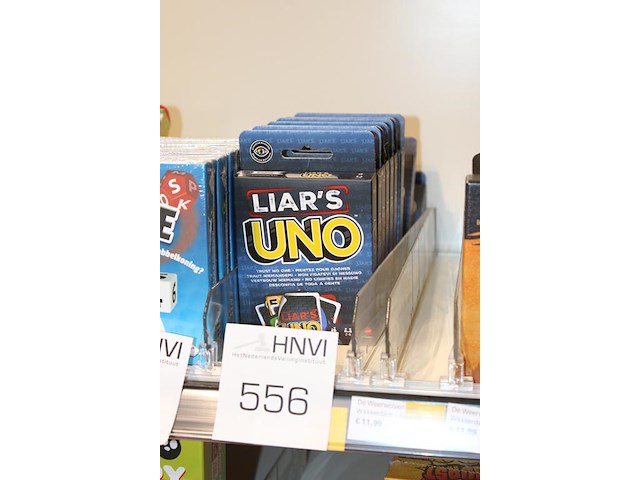 Negen kaartspellen mattel uno liars. - afbeelding 2 van  2