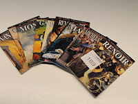 Negen kunstboeken schildpad schilders waaronder rembrandt, van gogh, picasso, enz. - afbeelding 1 van  2