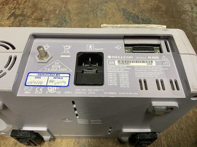 Nellcor n-600 oximax - afbeelding 6 van  6