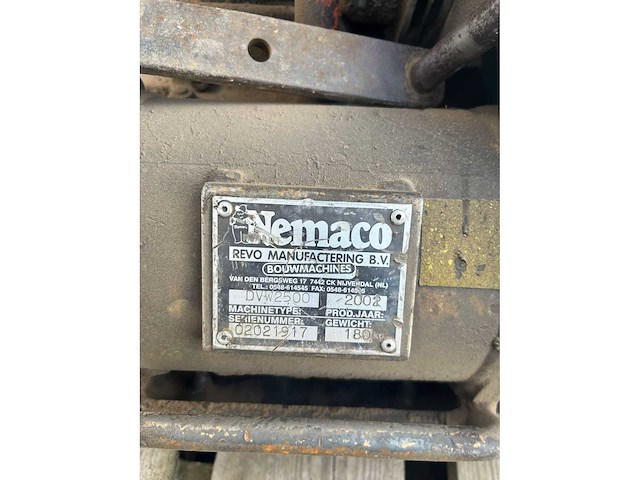 Nemaco - 2002 - 02021917 - trilplaat - afbeelding 2 van  4