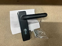 Nemef kunststof zwart deurbeslag (100x) - afbeelding 2 van  4