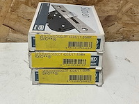 Nemef veiligheidsslot 50mm (3x) - afbeelding 3 van  3
