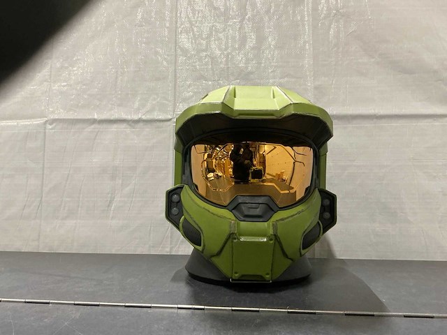 Nemesis now halo master chief helmbox 25cm verkleedkleding - afbeelding 2 van  7