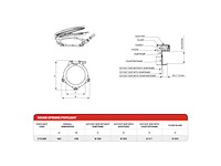 Nemo 218,800 300 mm opening portole stainless steel - afbeelding 5 van  12