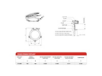 Nemo 218,800 300 mm opening portole stainless steel - afbeelding 10 van  12