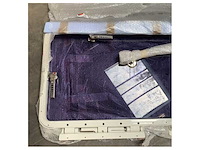 Nemo aluminum white coated opening flybridge hatch - afbeelding 5 van  6