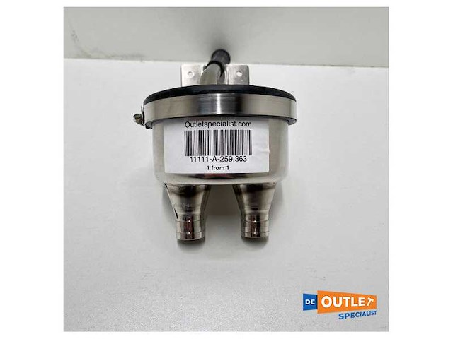 Nemo stainless steel manual membrane bilpump - 259.363 - afbeelding 2 van  3