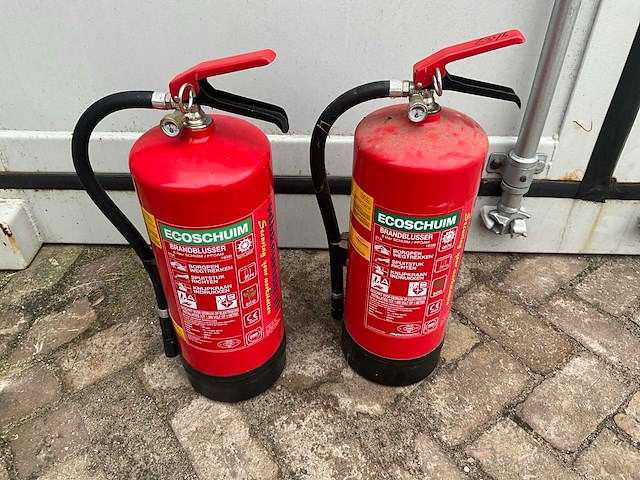 Nen - 6 liter schuim pfoam - ecoschuim - brandblusser (2x) - afbeelding 1 van  3