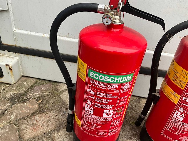 Nen - 6 liter schuim pfoam - ecoschuim - brandblusser (2x) - afbeelding 2 van  3