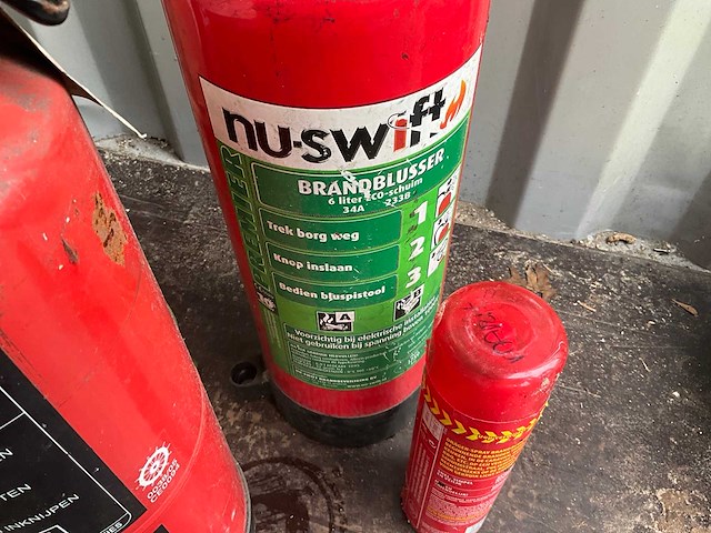 Nen / nu-swift - schuimblusser - 6 liter - brandblusser (3x) - afbeelding 3 van  4