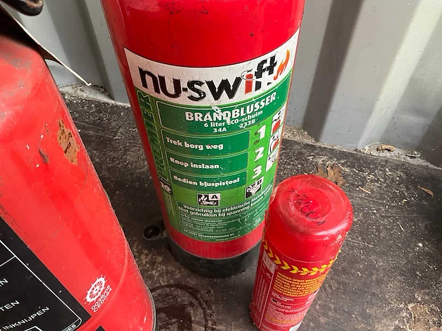 Nen / nu-swift - schuimblusser - 6 liter - brandblusser (3x) - afbeelding 4 van  4