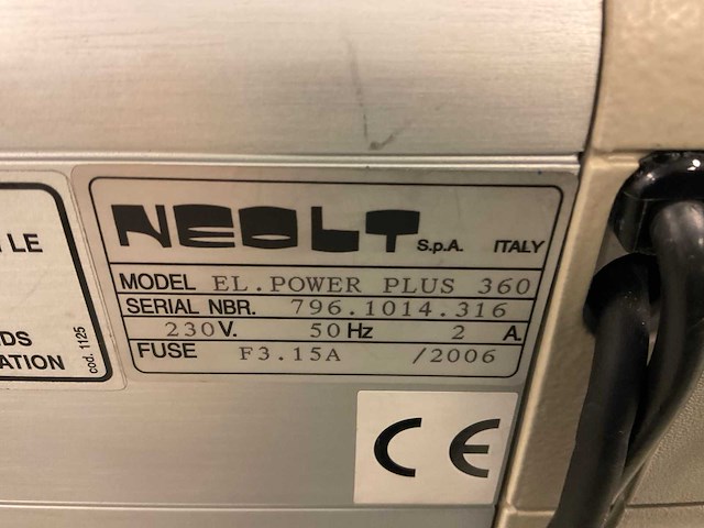 Neolit ec power plus 360 snij apparaten en -tafels - afbeelding 10 van  14