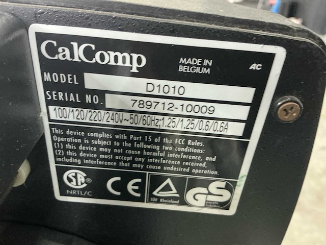 Neolt/calcomp power plus 210/d1010 rol snijder en plotter (2x) - afbeelding 9 van  12