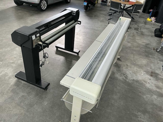 Neolt/calcomp power plus 210/d1010 rol snijder en plotter (2x) - afbeelding 11 van  12