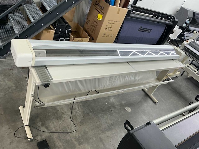 Neolt/calcomp power plus 210/d1010 rol snijder en plotter (2x) - afbeelding 19 van  21