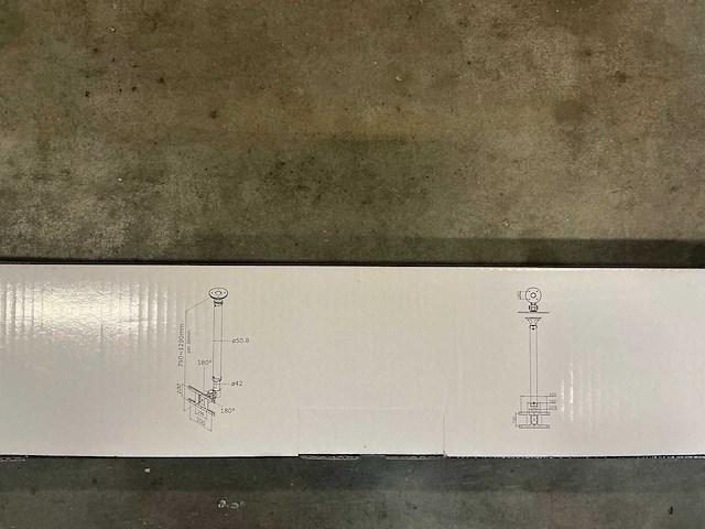 Neomounts fpma-c100 monitor ceiling mount - afbeelding 4 van  5