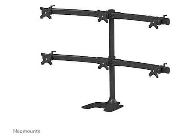 Neomounts fpma-d700dd6 monitor desk stand - afbeelding 1 van  4