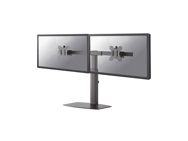 Neomounts fpma-d865d monitorstandaard 2 schermen zwart - afbeelding 1 van  3