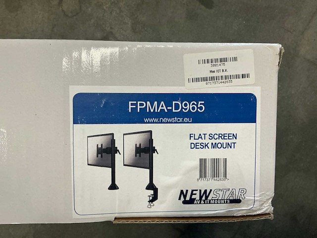 Neomounts fpma-d965 flat screen desk mount - afbeelding 3 van  3