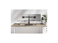 Neomounts nero ds60600bl2 monitorarm 2 schermen 1032 08 kg/scherm zwart - afbeelding 2 van  4