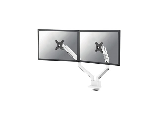 Neomounts next slim ds70-250wh2 monitorarm 2 schermen - afbeelding 1 van  4