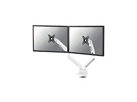 Neomounts next slim ds70-250wh2 monitorarm 2 schermen - afbeelding 1 van  4