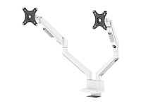 Neomounts next slim ds70-250wh2 monitorarm 2 schermen - afbeelding 2 van  4