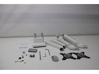 Neomounts next slim ds70-250wh2 monitorarm 2 schermen - afbeelding 4 van  4