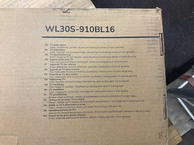 Neomounts wl30s-910bl16 tv steun - afbeelding 3 van  4