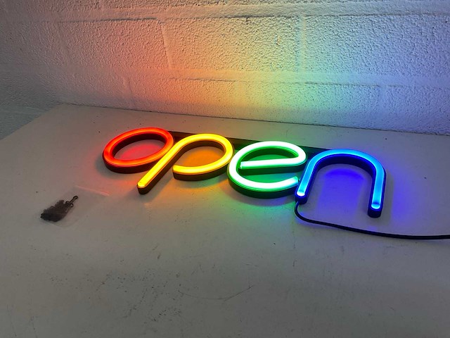 Neon open - afbeelding 1 van  5
