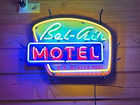 Neon wanddecoratie, bel-air motel - afbeelding 1 van  1