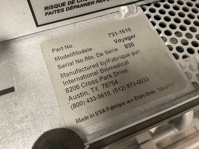 Neonatale transportincubator - afbeelding 6 van  7