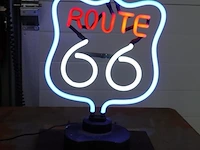 Neonreclame route 66 - afbeelding 3 van  8