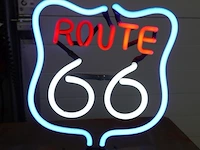 Neonreclame route 66 - afbeelding 4 van  8
