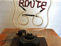 Neonreclame route 66 - afbeelding 6 van  8